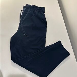 Lululemon Black Relaxed Fit Sweatpants with Elastic Waistband